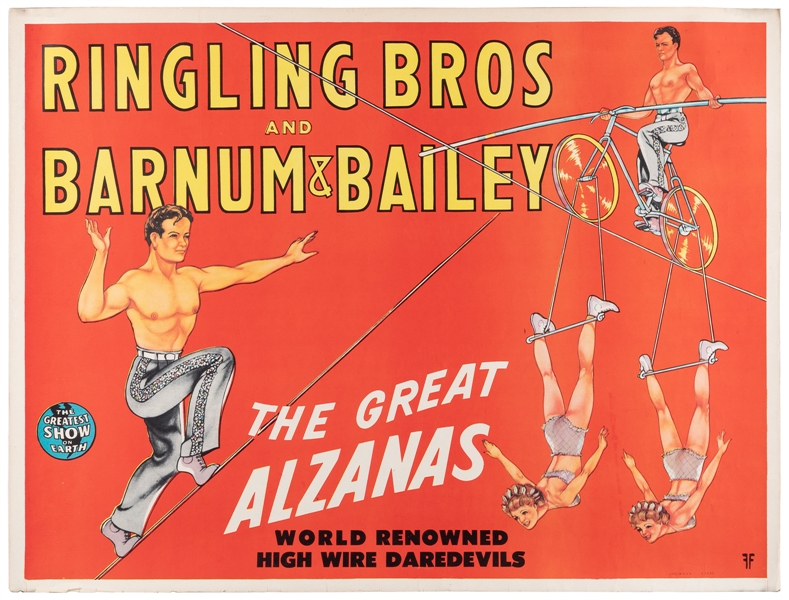  Ringling Bros. and Barnum & Bailey / The Great Alzanas. Cir...