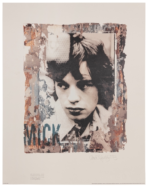  MANKOWITZ, Gered (English, b. 1977). Mick with Mike. San Di...