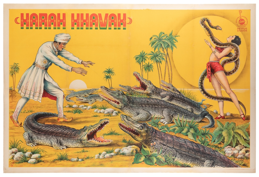  Karah Khavak Crocodile Hypnotist. Berlin: Primus Studios, c...