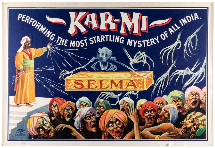  KAR-MI (Joseph Hallworth, 1872-1956). Kar-Mi / Selma: Perfo...