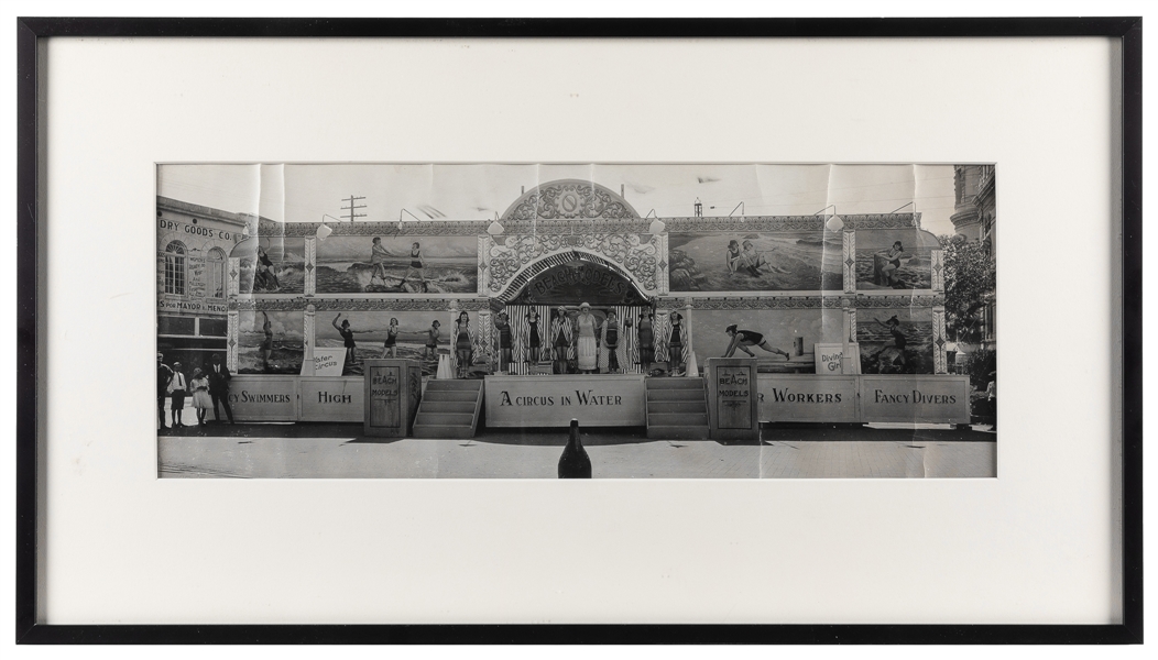  Beach Models carnival front panoramic photograph. N.p., ca....