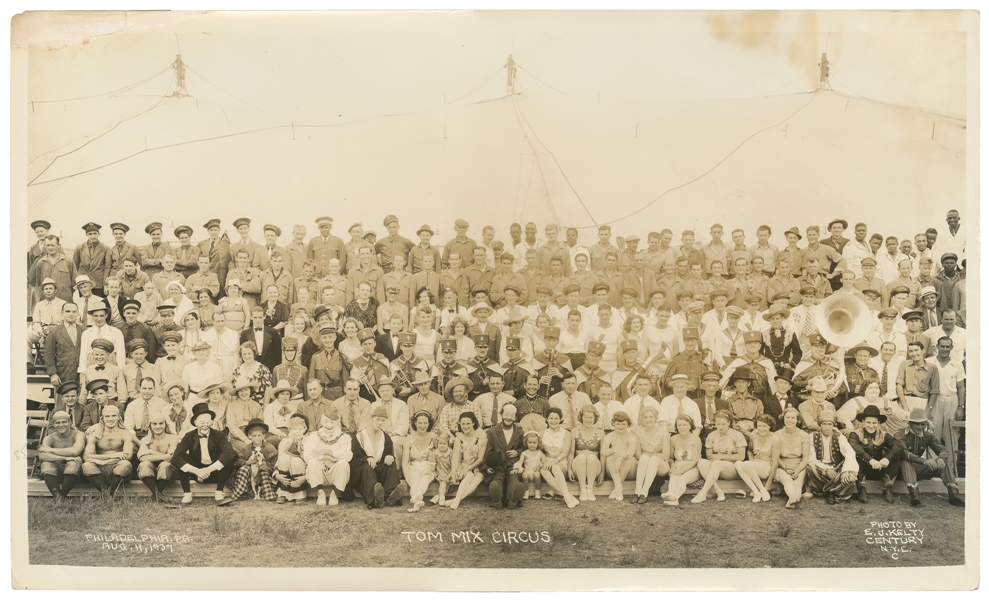  KELTY, Edward J. (1888-1967). Tom Mix Circus / Philadelphia...