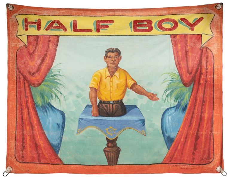  JOHNSON, Fred G. (1892 – 1990). Half Boy. Chicago: O’Henry ...