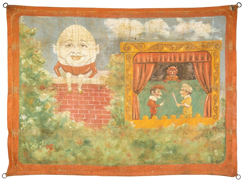  Humpty Dumpty Sideshow Banner. Cincinnati: Showman’s Art Se...