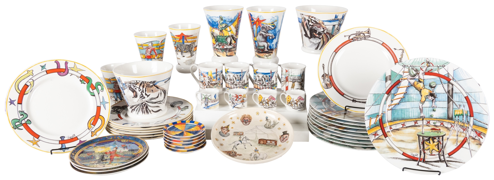  Villeroy & Boch Rolf Knie Circus Porcelain Collection. Luxe...