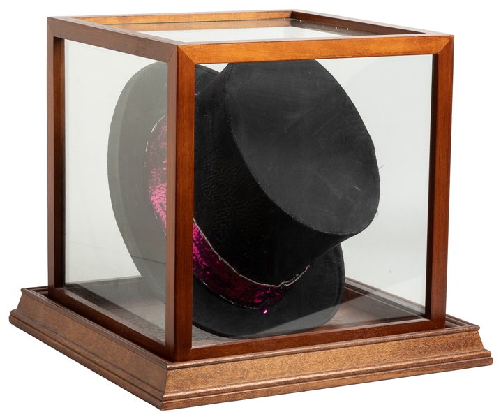  Circus Ringmaster Top Hat. Circa 1960s—70s. Black silk top ...