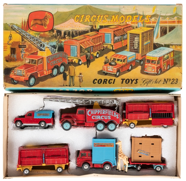  Corgi Chipperfield Circus Model Gift Set No. 23. London: Pl...