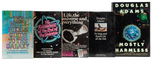  ADAMS, Douglas (1952-2001). The Hitch Hiker’s Guide to the ...