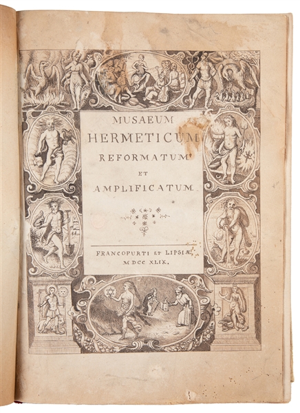  [ALCHEMY]. Musaeum Hermeticum Reformatum et Amplificatum, O...