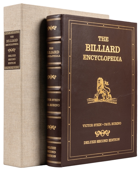  [BILLIARDS]. STEIN, Victor and RUBINO, Paul. The Billiard E...