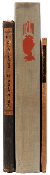  [BLAINE, Mahlon (1894-1969), artist]. Group of 3 Books with...