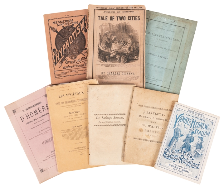  [BOOKLETS AND PAMPHLETS]. Group of 8 Titles in Original Wra...