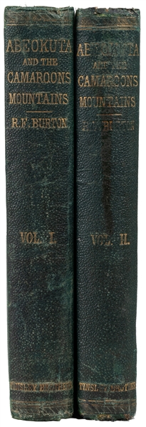  BURTON, Richard F. (1821-1890). Abeokuta and the Camaroons ...