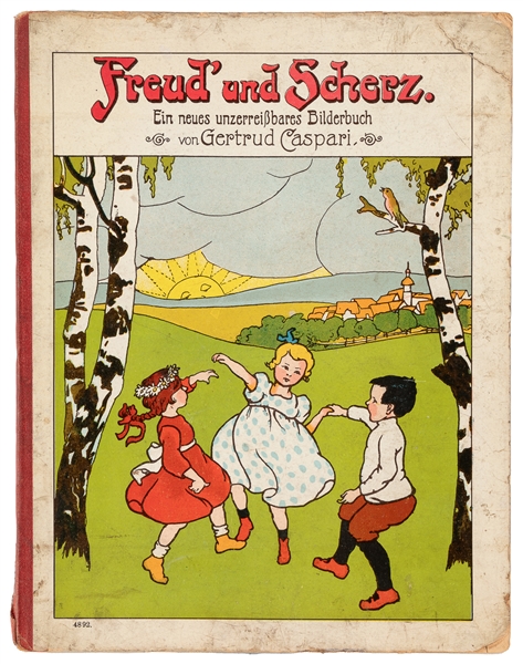  [CHILDREN’S BOOKS]. CASPARI, Gertrud (1873-1948). Freud und...