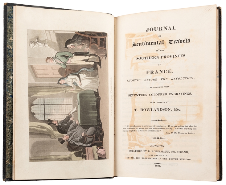  [COLOR-PLATE BOOKS]. [ROWLANDSON, Thomas (1756-1827), illus...