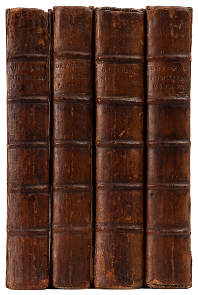  [DRYDEN, John (1631-1700), contributor]. Miscellany Poems:....