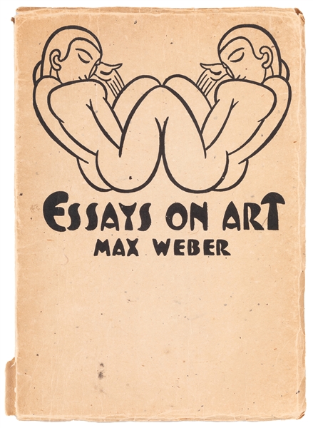  [CUBISM]. WEBER, Max (1881-1961). Essays on Art. [New York:...