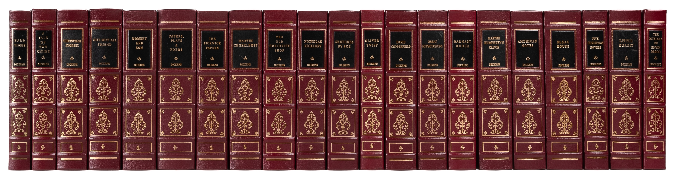  [EASTON PRESS]. DICKENS, Charles (1812-1870). Works of Char...