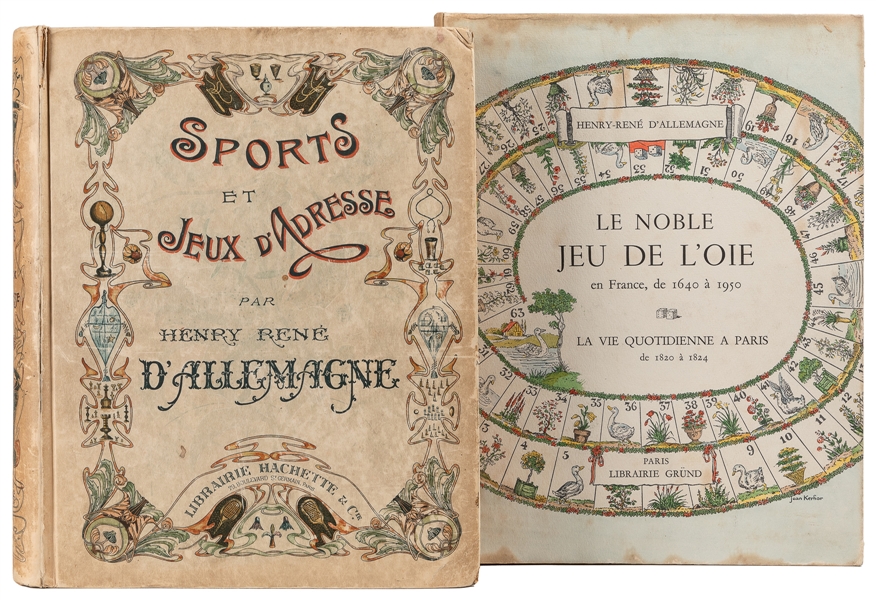  [GAMES]. D’ALLEMAGNE, Henry Rene. Sports et Jeux d’Adresse....