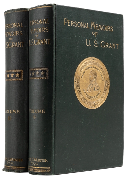  GRANT, Ulysses S. (1822–1885). Personal Memoirs of U. S. Gr...