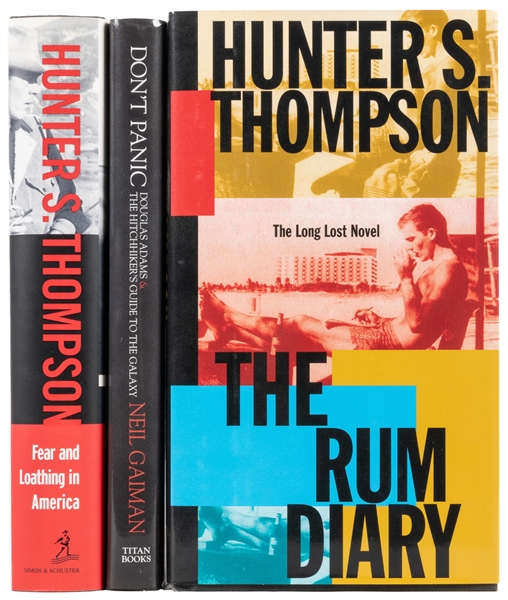  [LITERARY CRITICISM]. THOMSON, Hunter S. (1937-2005) and GA...