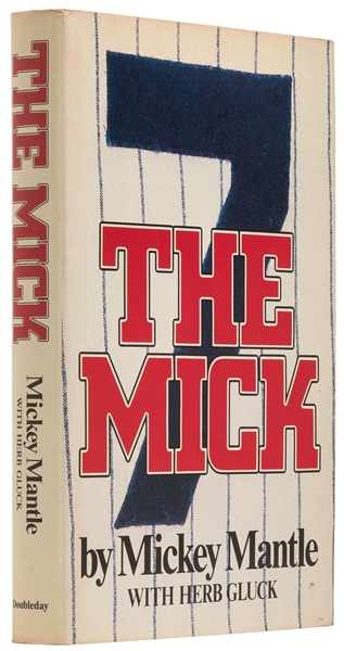  MANTLE, Mickey (1931-1995) and GLUCK, Herb. The Mick. New Y...