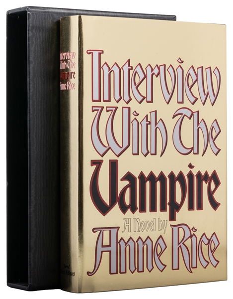  RICE, Anne (1941-2021). Interview with the Vampire. New Yor...