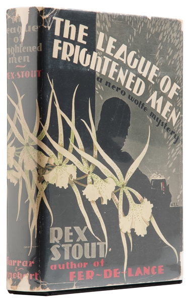  STOUT, Rex (1886-1975). The League of Frightened Men. A Ner...