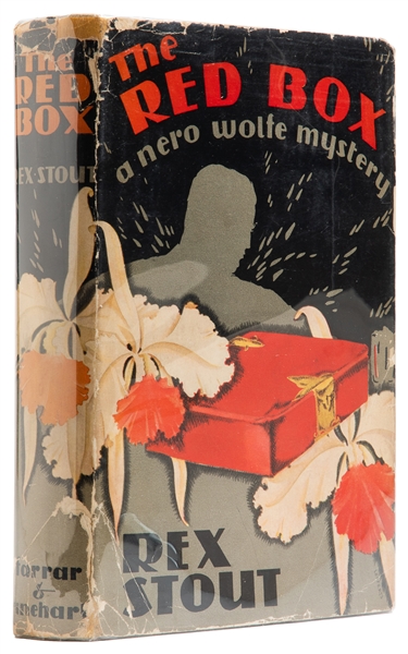  STOUT, Rex (1886-1975). The Red Box. A Nero Wolfe Mystery. ...