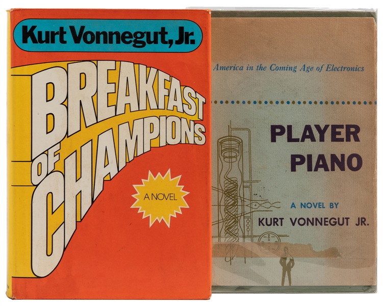  VONNEGUT, Kurt, Jr. (1922-2007). Player Piano. New York: Ch...