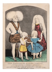  [ALBINOS]. The Wonderful Albino Family. New York: Currier &...