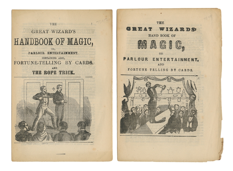  [ANDERSON]. The Great Wizard’s Handbook of Magic or, Parlou...