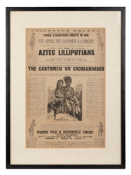  [AZTECS]. The Aztecs, The Earthmen, & A Concert. [London]: ...