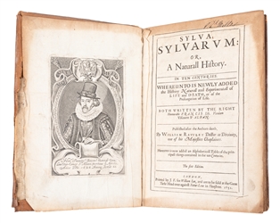  BACON, Francis (1561 – 1626). Sylva Sylvarum; Or, a Natural...