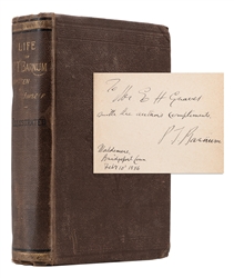  BARNUM, P.T. (1810 – 91). Life of Barnum. New York: Hurst &...