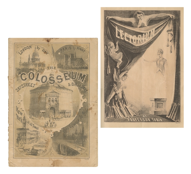  [BARNUM, P.T. (1810 – 1891)]. Description of the Colosseum,...