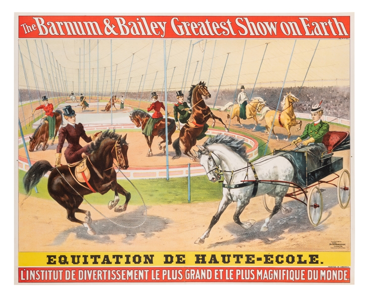  The Barnum & Bailey Greatest Show On Earth. Equitation De H...