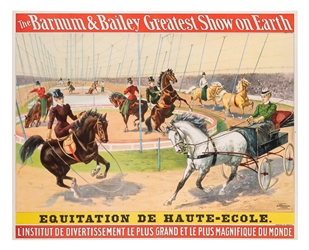  The Barnum & Bailey Greatest Show On Earth. Equitation De H...