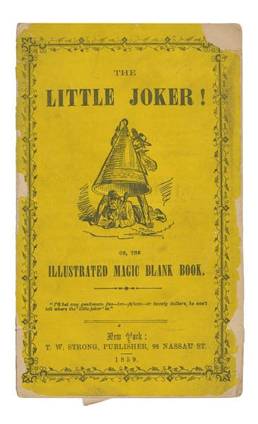  [BLOW BOOK]. DUCELLE, Signor. The Little Joker! Or, the Ill...