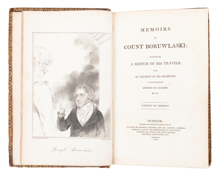  BORUWLASKI, [Jozef]. (1739 – 1837). Memoirs of Count Boruwl...