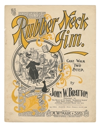  [CARD CHEATING]. BRATTON, John W. Rubber Neck Jim. Two-Step...