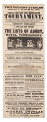  [CIRCUS]. Cooke’s Historic and Magnificent Tournament. [Eng...
