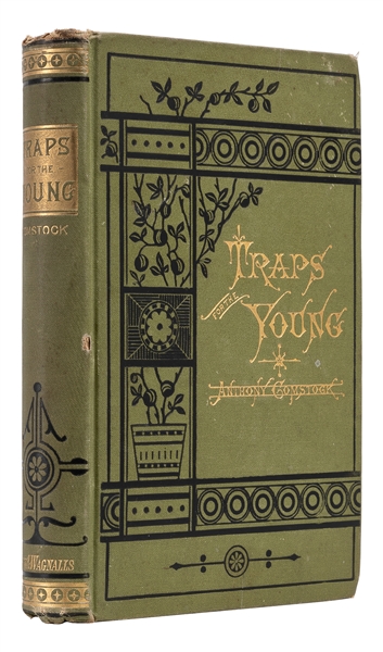  COMSTOCK, Anthony (1844 - 1915). Traps for the Young. New Y...