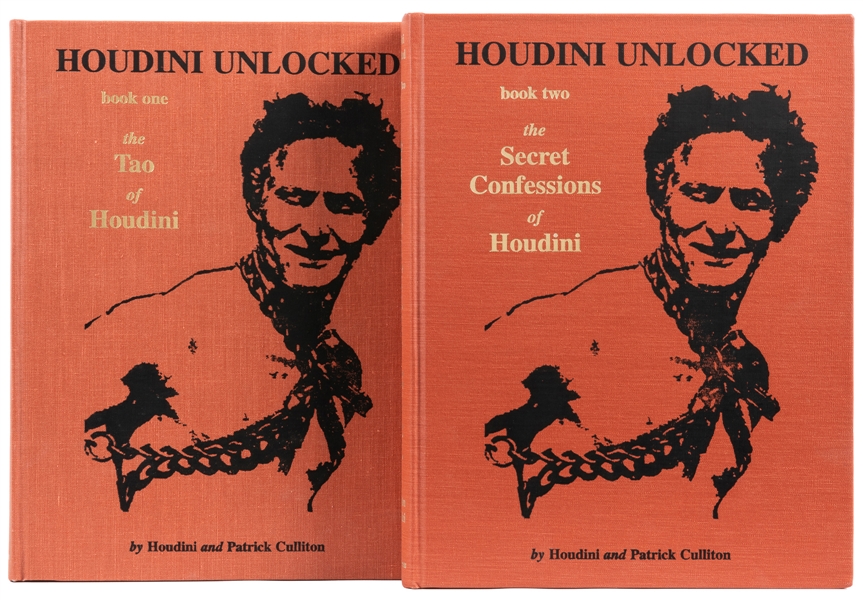  CULLITON, Patrick (b. 1944). Houdini Unlocked. Los Angeles:...