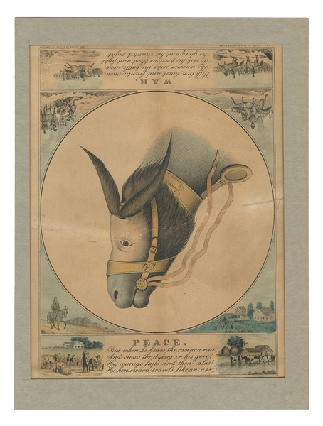  [DAVIS, Jefferson (1808 – 1889)]. War / Peace. Hartford: E....