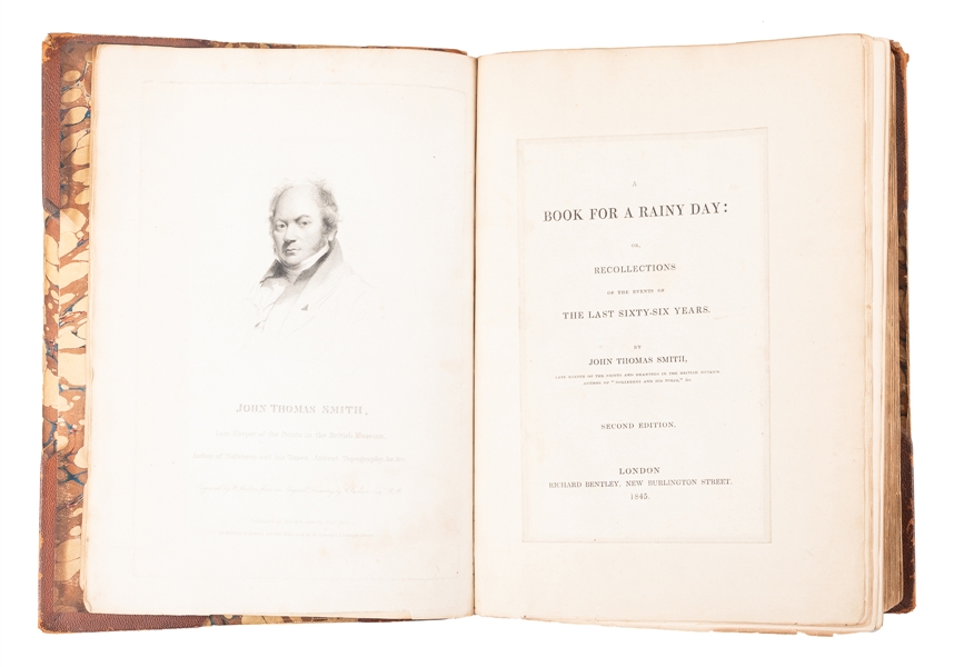  [EXTRA-ILLUSTRATED]. SMITH, John Thomas. A Book for a Rainy...