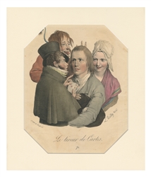  [FORTUNE TELLING]. BOILLY, Louis-Léopold (1761 – 1845). Le ...