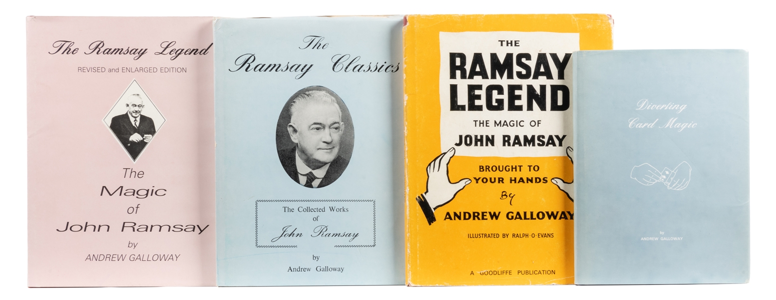  GALLOWAY, Andrew (1940 - 2024). Group of Signed Books by An...