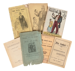  [GIANTS]. Collection of Pitchbooks for Circus and Sideshow ...