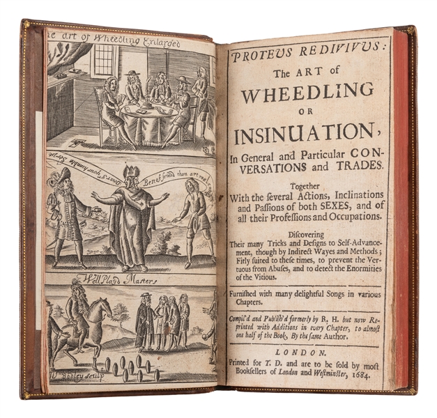  HEAD, Richard. Proetus Redivivus: The Art of Wheedling or I...